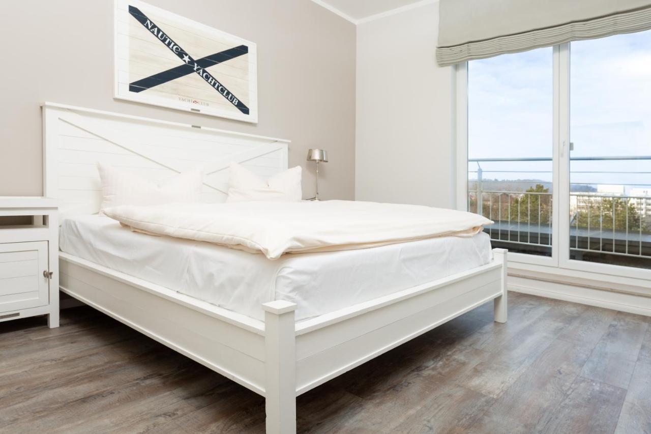 Strandnahe Fewos Mit Meerblick Und Dachterrasse, Residenz Bel Vital - Kategorie E Остзебад Бинц Екстериор снимка