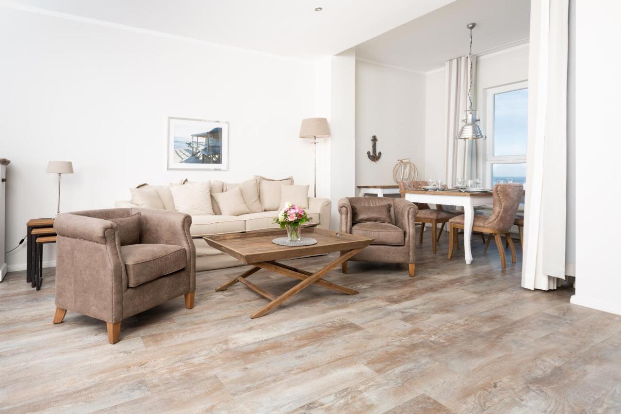 Strandnahe Fewos Mit Meerblick Und Dachterrasse, Residenz Bel Vital - Kategorie E Остзебад Бинц Стая снимка