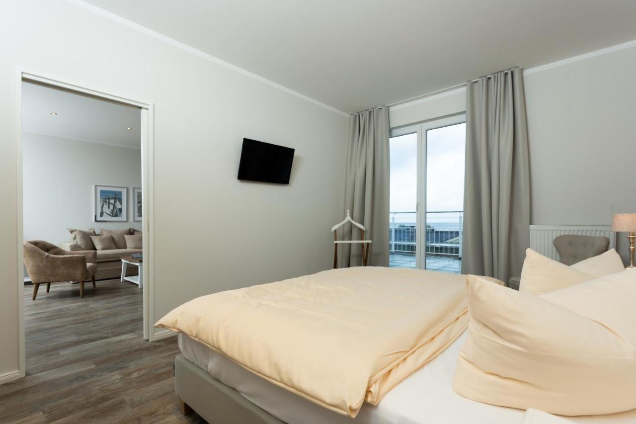 Strandnahe Fewos Mit Meerblick Und Dachterrasse, Residenz Bel Vital - Kategorie E Остзебад Бинц Стая снимка
